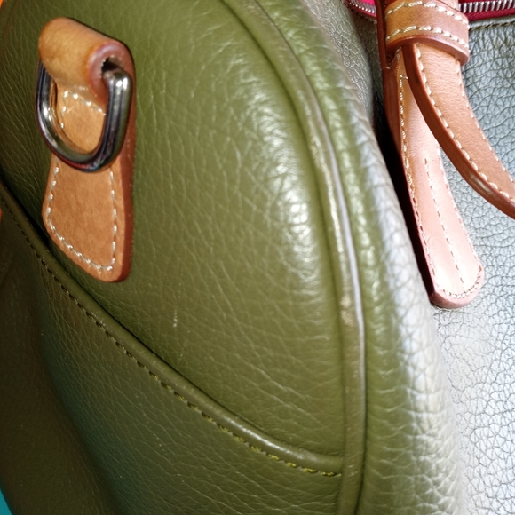 LADIES LEATHER SATCHEL BAG BY DOONEY & BOURKE - Picture 7 of 10